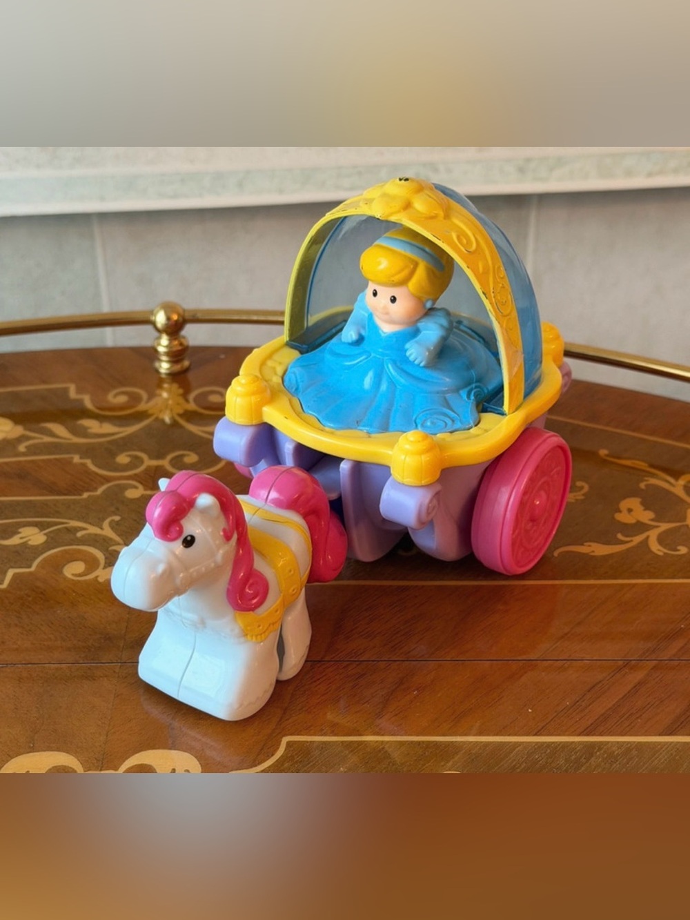 Little People Fisher Price Klip Klop Carriage Horse Cinderella